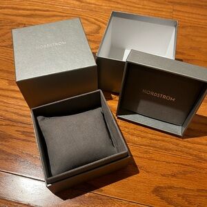 Nordstrom Gray Box Set with pillow
